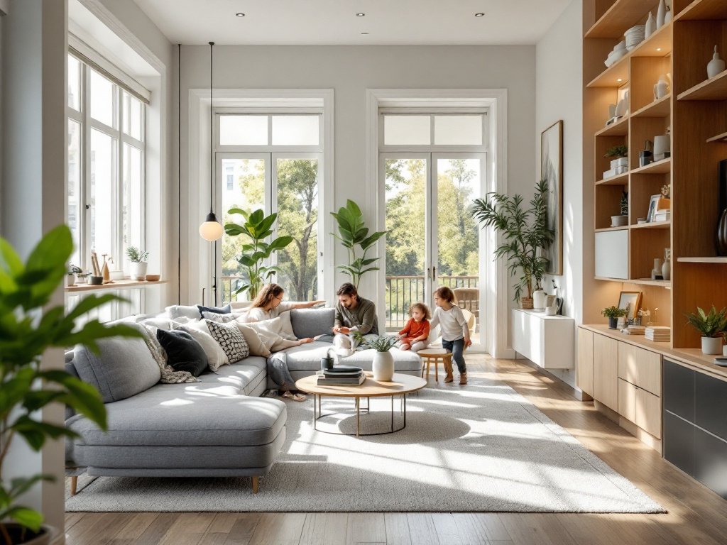 A glimpse into Boston's finest interior renovations. Image showcasing a beautifully renovated interior space in Boston.