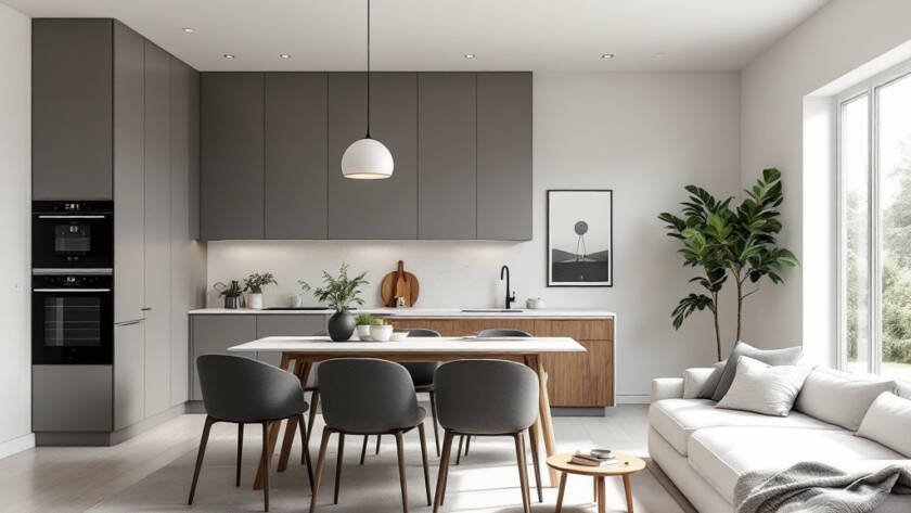 A Boston renovation project showcasing a modern and contemporary design.
