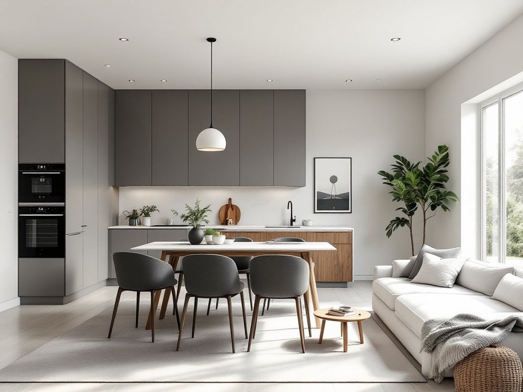 A Boston renovation project showcasing a modern and contemporary design.