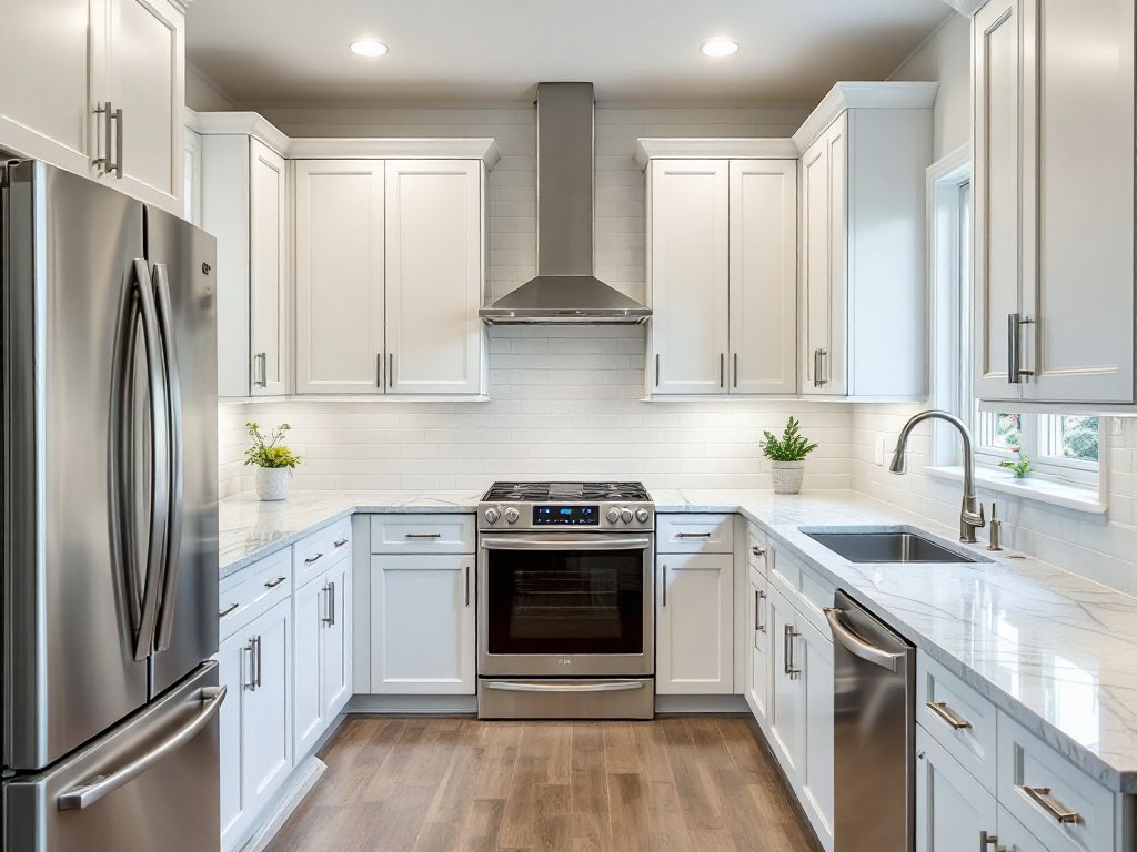 A modern, contemporary kitchen revamped in the Boston way.
