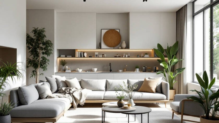 Alt Text: Unique contemporary design concept for Boston home renovations.