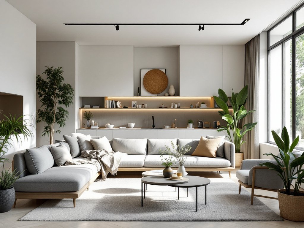 Experience the Future of Home Renovations in Boston – Where Modern Meets Elegance.  Alt Text: Unique contemporary design concept for Boston home renovations.