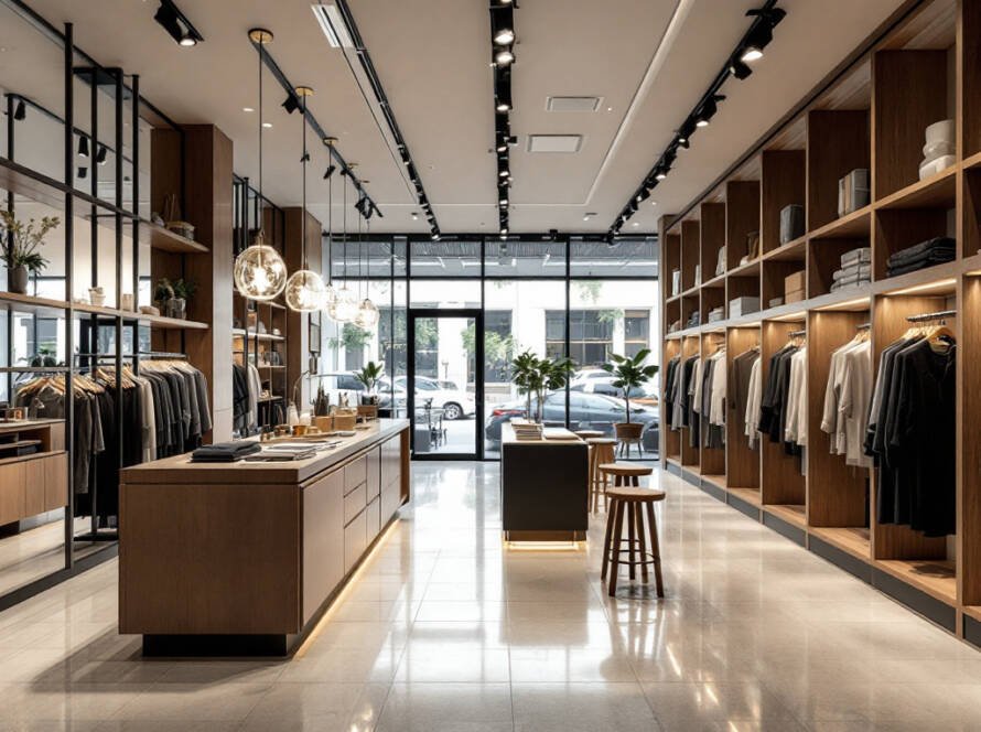 Fresh and modern renovations at a Boston shop