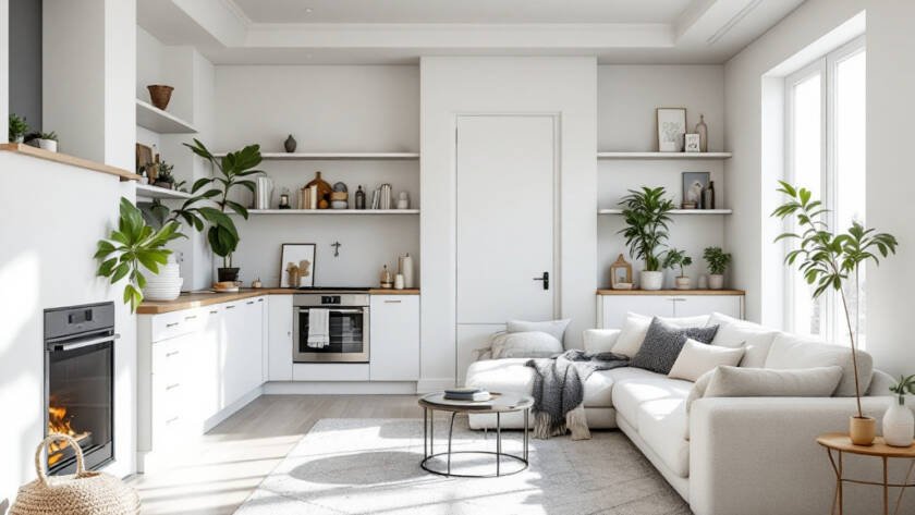 An image depicting a modern and contemporary designed new home extension, marketed under Boston Home Extension Services.