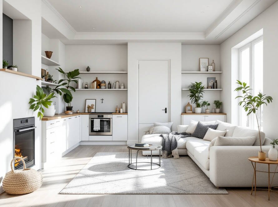 An image depicting a modern and contemporary designed new home extension, marketed under Boston Home Extension Services.