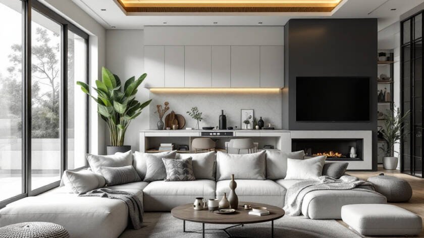 Modern and contemporary designed structure built using Boston addition services to maximize living space.