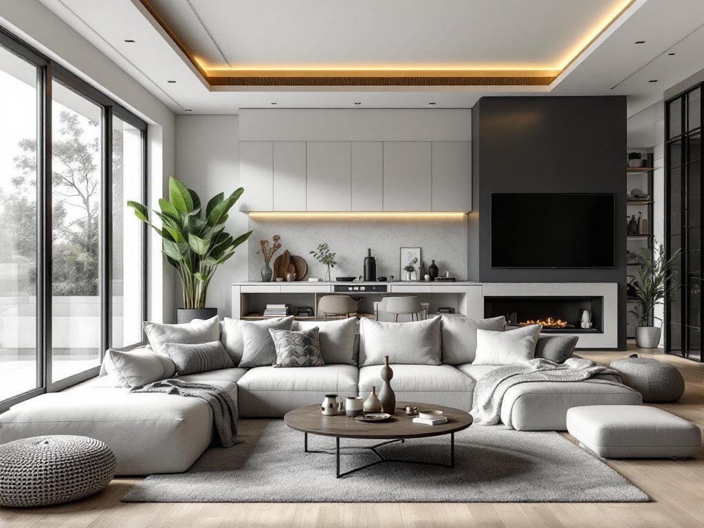 Modern and contemporary designed structure built using Boston addition services to maximize living space.