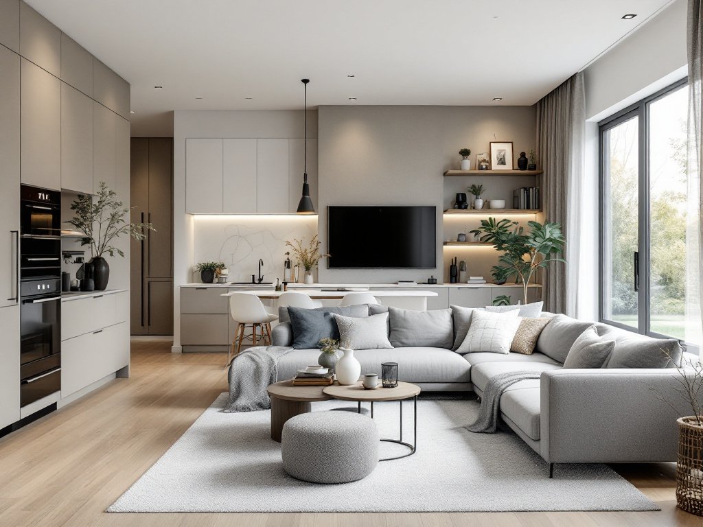 Alt Text: Professional experts of a Boston renovation company showcasing their skills in modern and contemporary design projects.