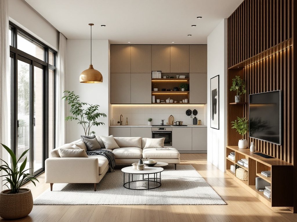 'An image showing the epitome of modern and contemporary design quality provided by Boston Renovation Services.'