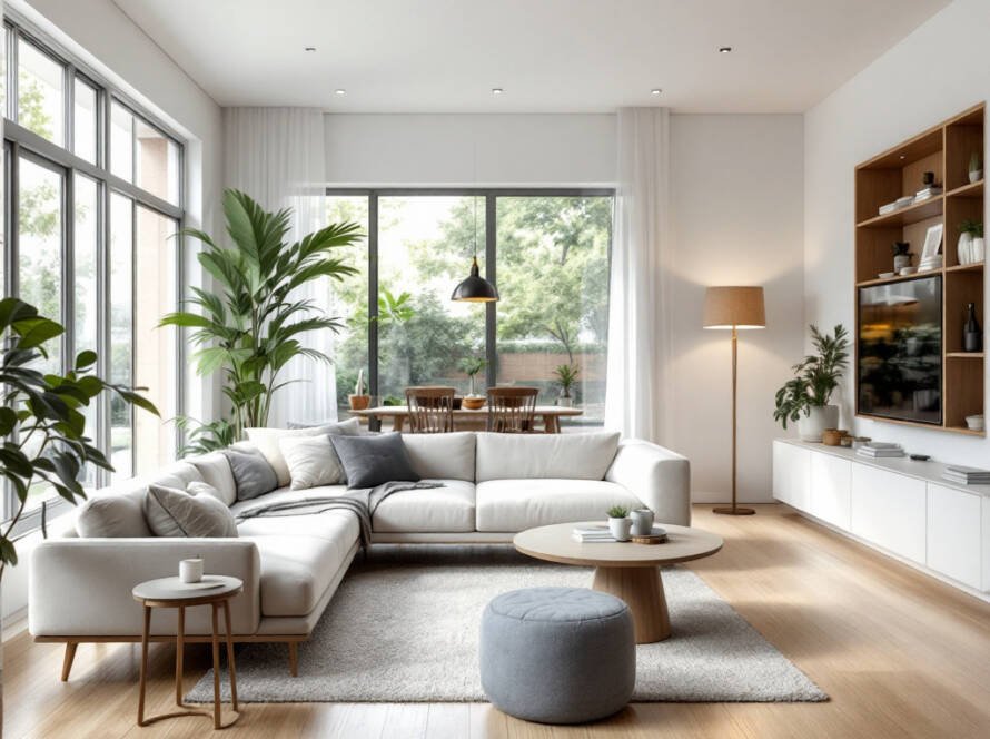 Modern and contemporary design concept by Boston Renovation Services, representing a full-scale construction solution you can trust.