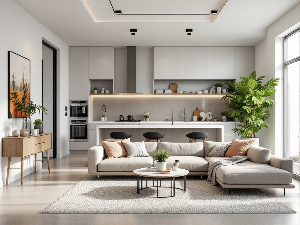 Contemporary design for a Boston renovation project.