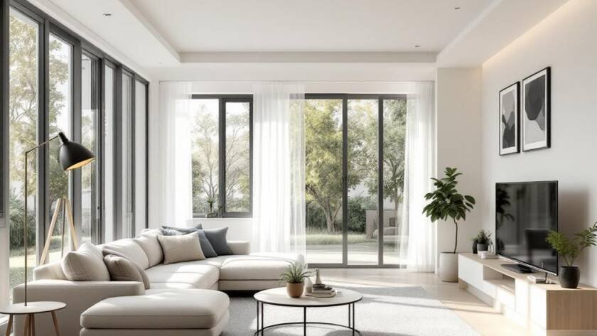 Skilled professionals delivering high-quality Boston renovation services, featuring a modern, contemporary design.