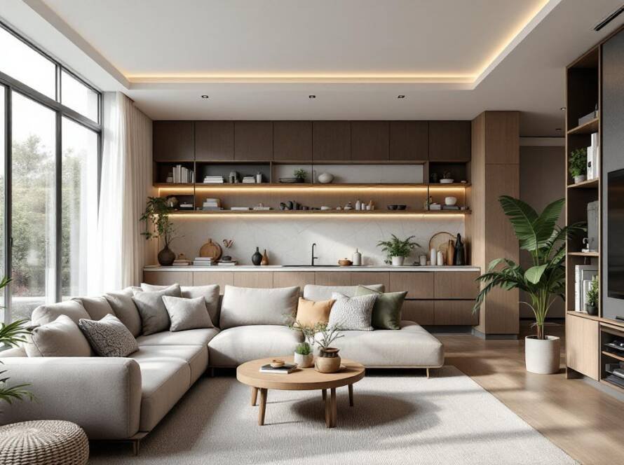 Image showcasing a modern, contemporary design for a Boston renovation project.