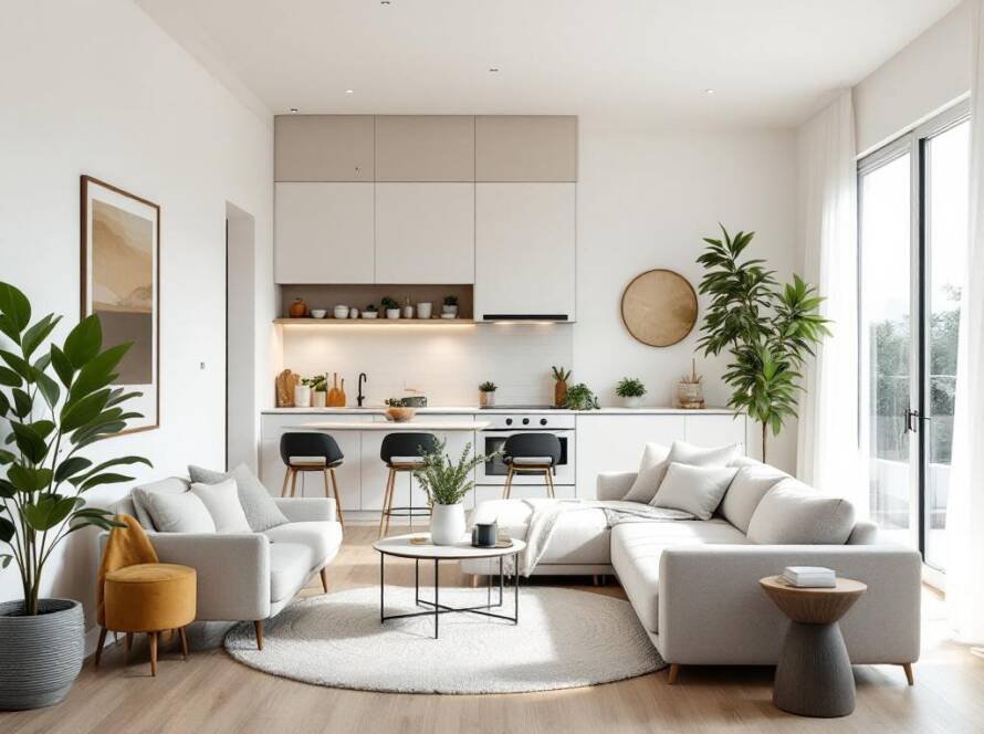 Boston Renovation Company expertly transforming your living space with a modern and contemporary design.