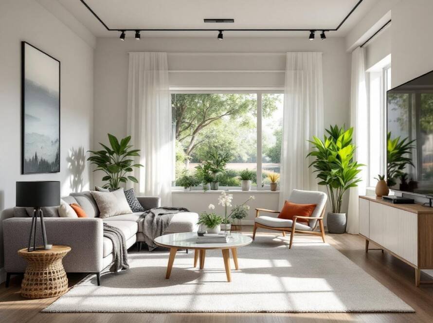 Modern Boston Chinese renovation company redefines living space with a contemporary design.