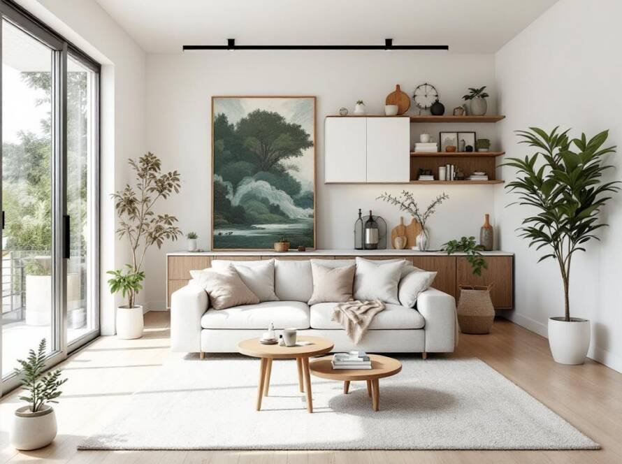 "Modern and contemporary designed floor of a construction in Boston."