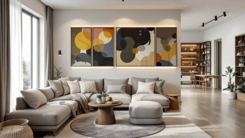 Modern and contemporary designed flooring installed in Boston.