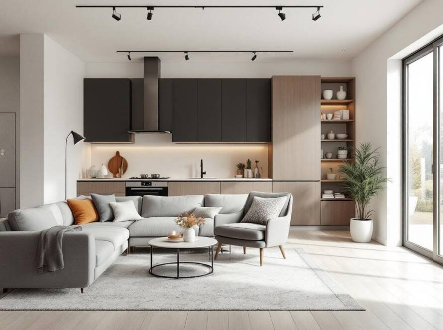 Boston interior design with innovative, aesthetically pleasing, and durable solutions, implementing contemporary and modern styles.