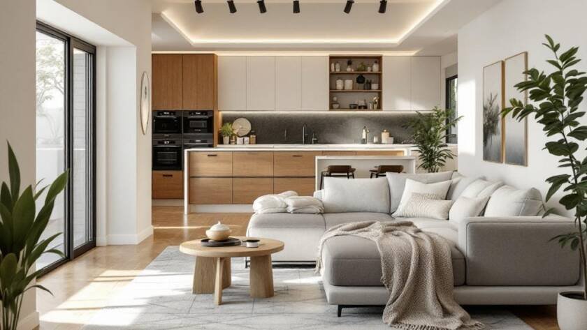 Modern and contemporary-designed building created by Boston renovation company showcasing their outstanding architectural art.