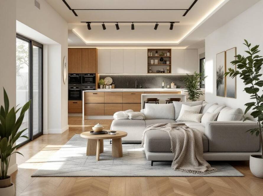 Modern and contemporary-designed building created by Boston renovation company showcasing their outstanding architectural art.