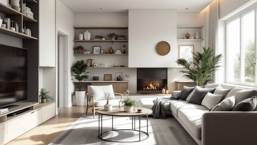 Boston floor installation showcasing modern and contemporary design.