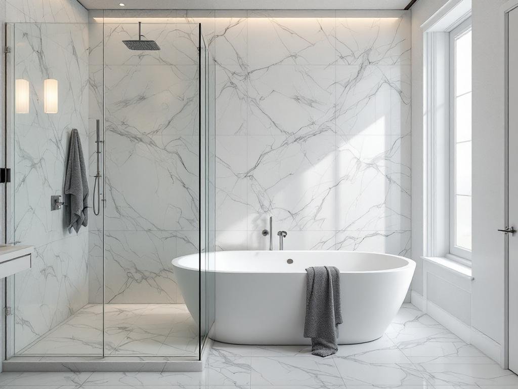 A banner showcasing Boston bathroom renovations as the best choice.
