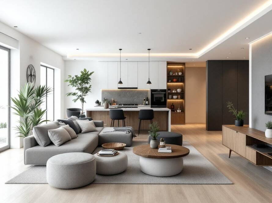 A modern, contemporary design rendering of the Boston extension services for creating dream spaces.