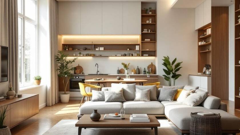 An image reflecting the superb blend of quality and service in Boston Renovation Services with a modern and contemporary design touch.