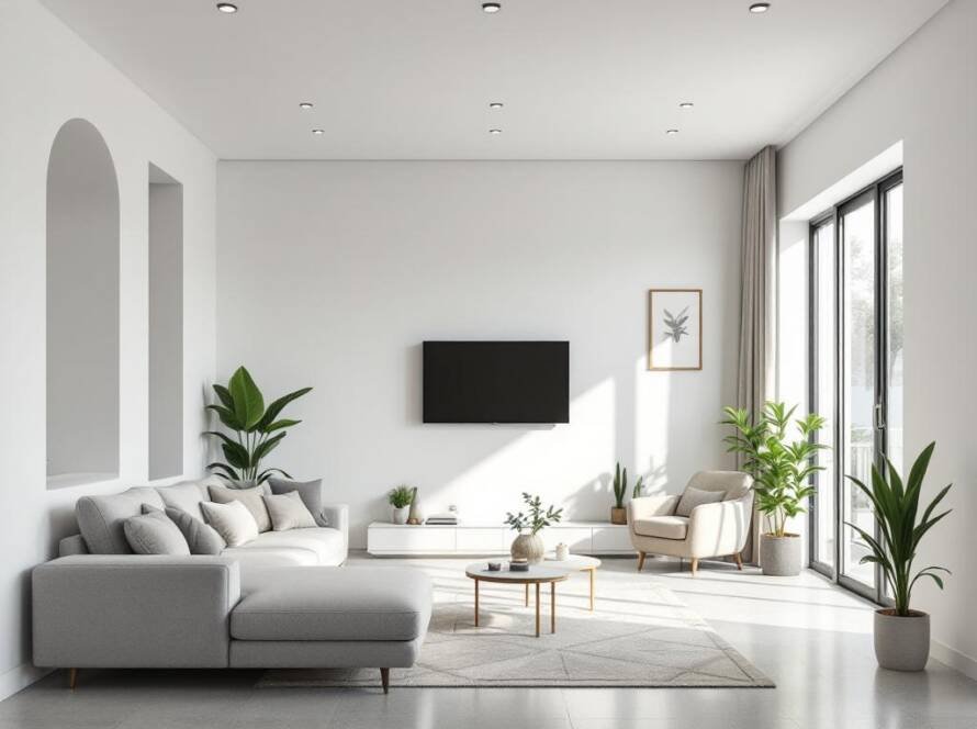 Modern and contemporary design of a Boston renovation project.