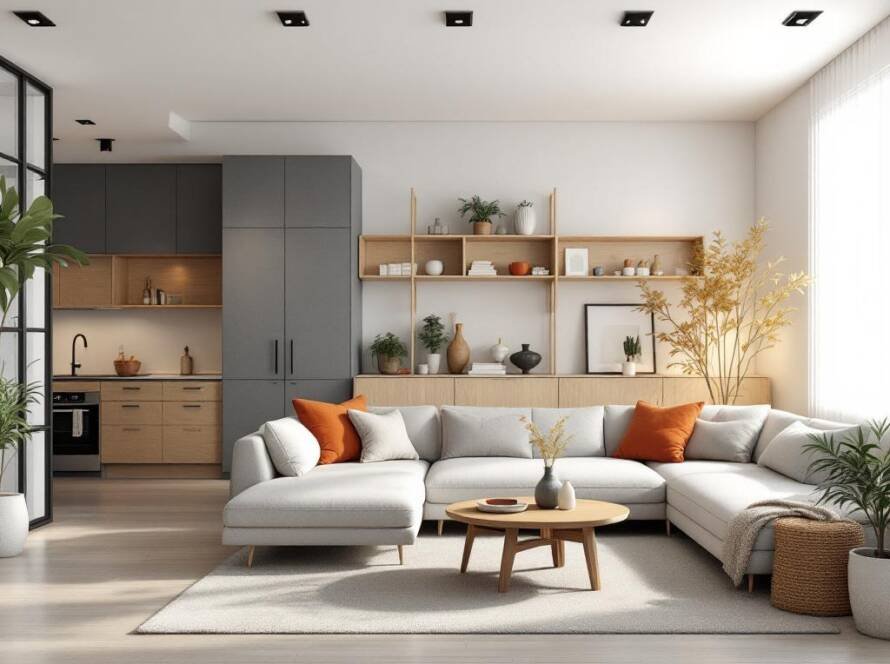 An overview image of a top-ranked Boston-based renovation company delivering modern and contemporary design services.