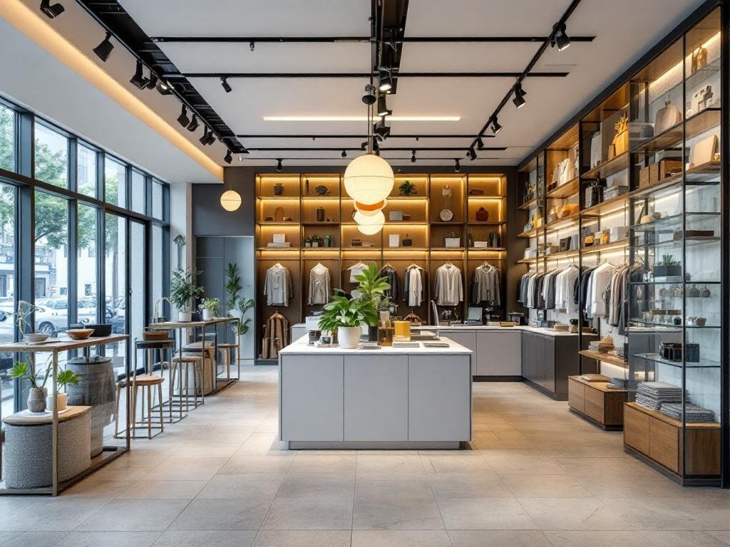 Revamp Your Boston Store with 波士顿店铺装修 - General Construction Services The engaging visual showcasing the transformation of a Boston store employing our General Construction services.