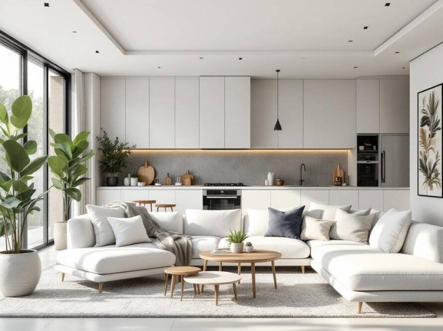 Modern and contemporary design concepts being implemented in a premium Boston home extension service.