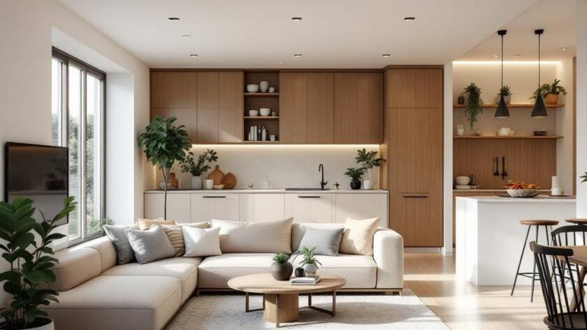 An image illustrating the outstanding construction services offered by our Boston renovation company, embodying modern and contemporary design cues.