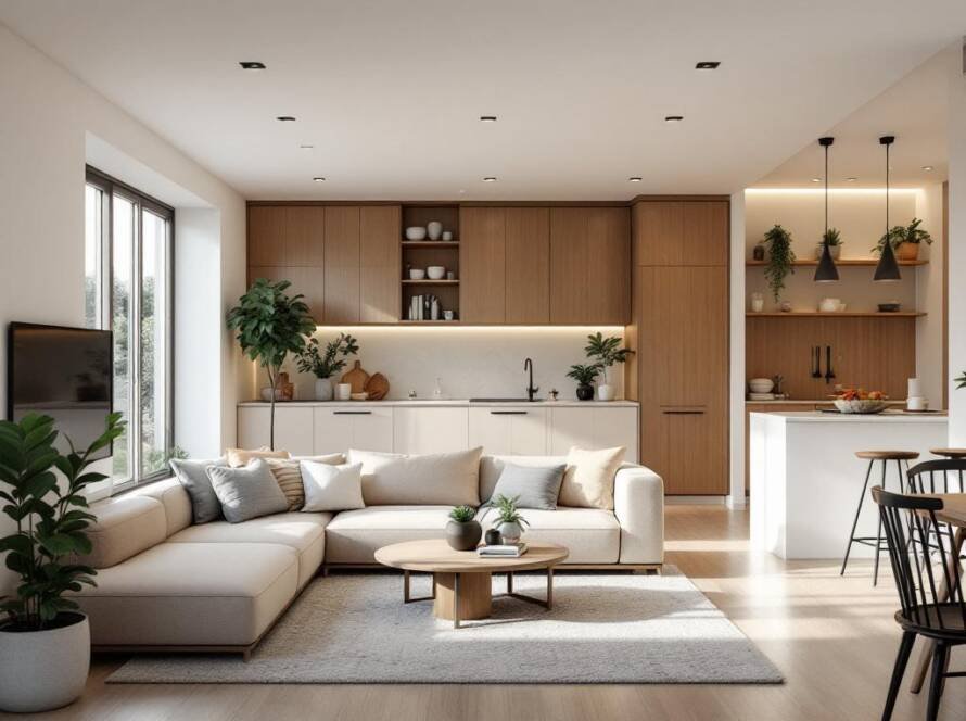 An image illustrating the outstanding construction services offered by our Boston renovation company, embodying modern and contemporary design cues.