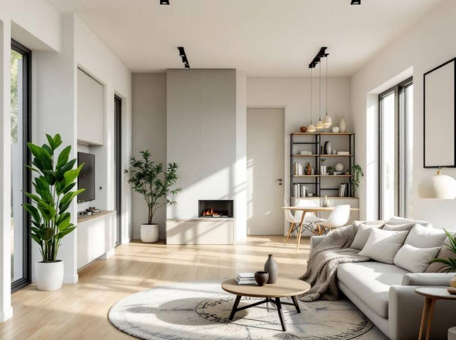 Modern contemporary design guide for Boston floor installation.