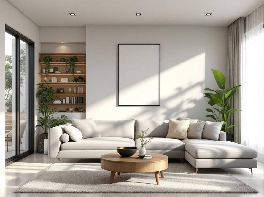 Modern and contemporary interior decoration of a Bosike room with outstanding quality and stunning effect.