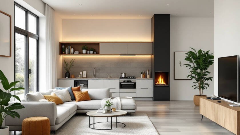 Alt Text: Professional Boston flooring installation focusing on innovative, modern, and contemporary designs.