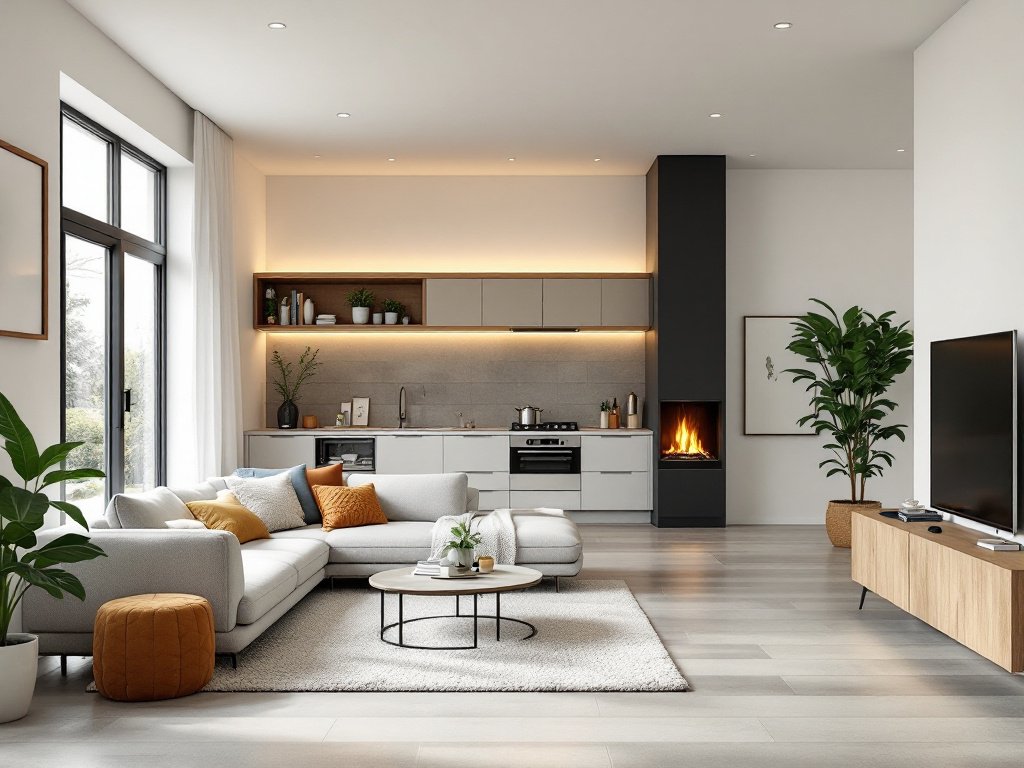 Caption: Experience first-class general construction in Boston with our expert flooring installation. We excel in creating modern and contemporary designs that are unparalleled in the industry. Alt Text: Professional Boston flooring installation focusing on innovative, modern, and contemporary designs.