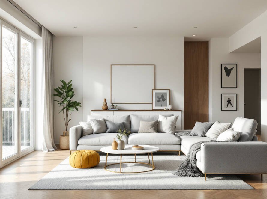 A view of a Boston Chinese renovation company illustrating a modern, contemporary design for a prosperous and beautiful home.