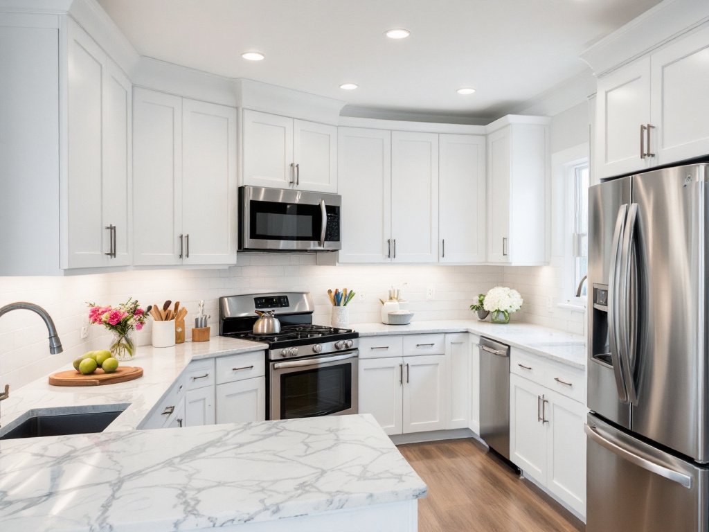 Boston Kitchen Renovation: Unzip the Journey from Dream to Reality with a Modern Twist. A renewed Boston kitchen with a modern, contemporary design.