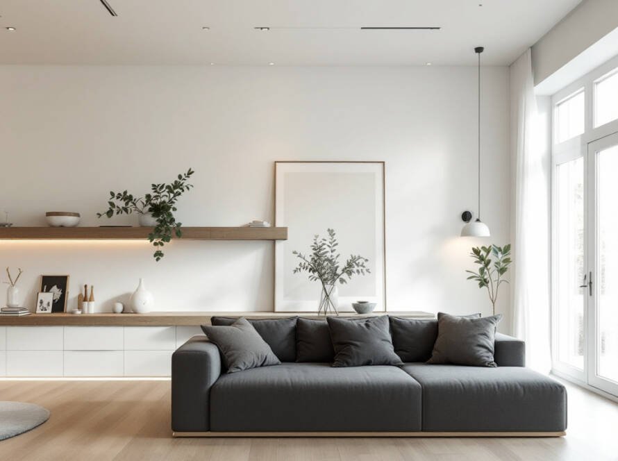 An image showcasing the modern and contemporary designs provided by a Boston renovation company.