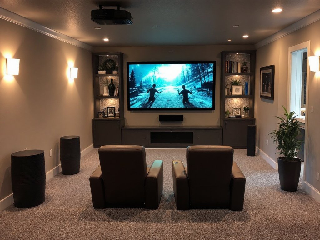 Renovated basement in Boston using high reputation one-stop service