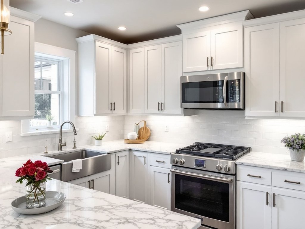A renovated kitchen representing the idea of reigniting your spark.