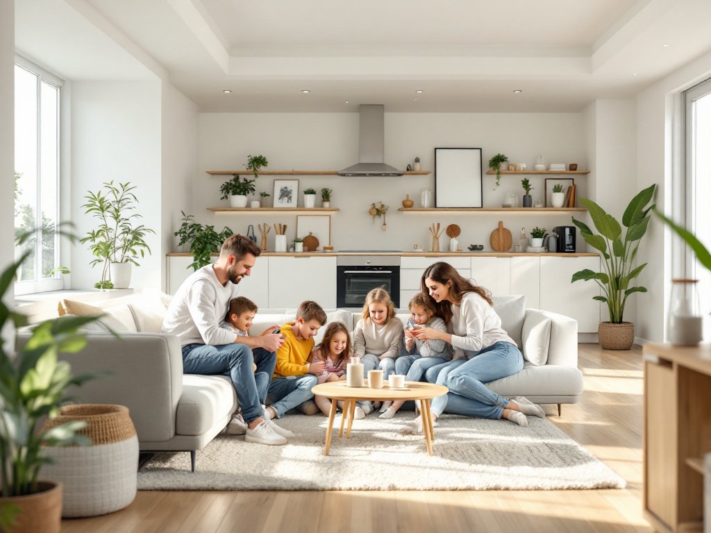 Image showcasing Boston interior decoration, creating a unique ideal living space.