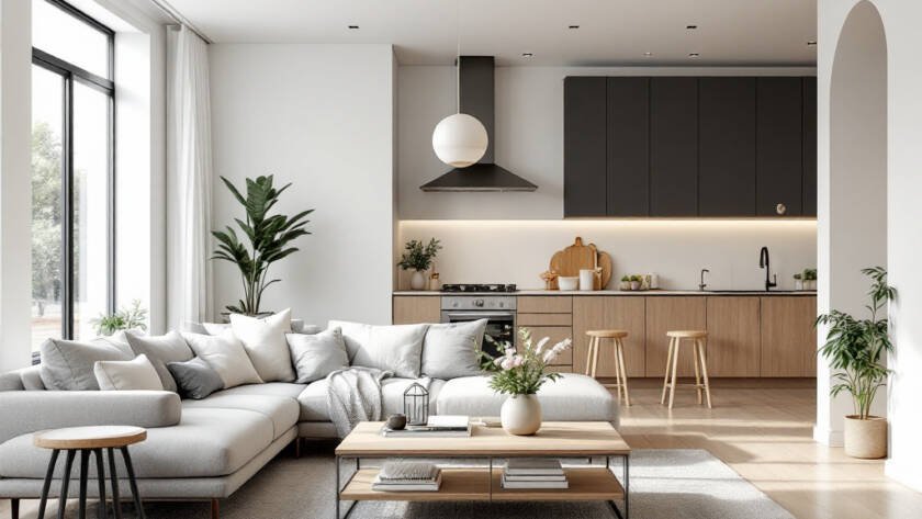 Contemporary Boston renovation project showcasing extreme precision and functionality in a modern design context.