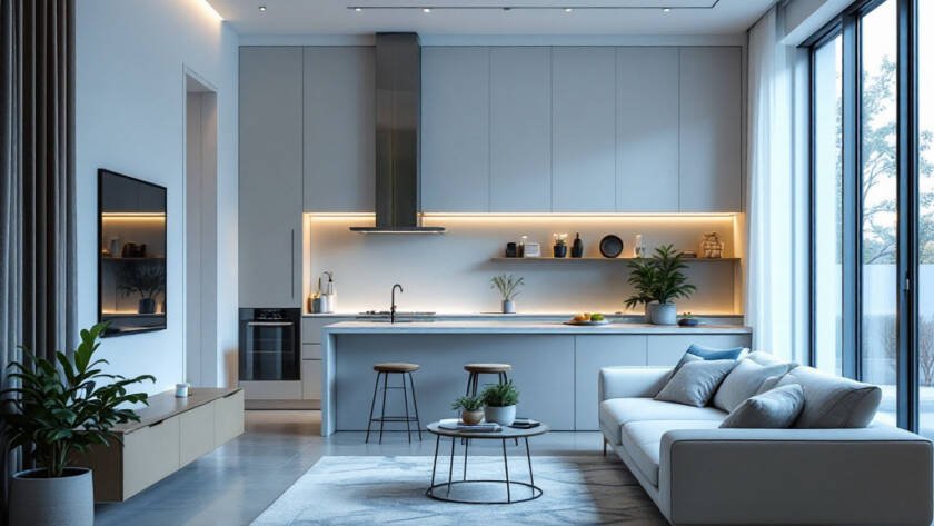 Modern and contemporary design in a Boston home improvement by expansion service.