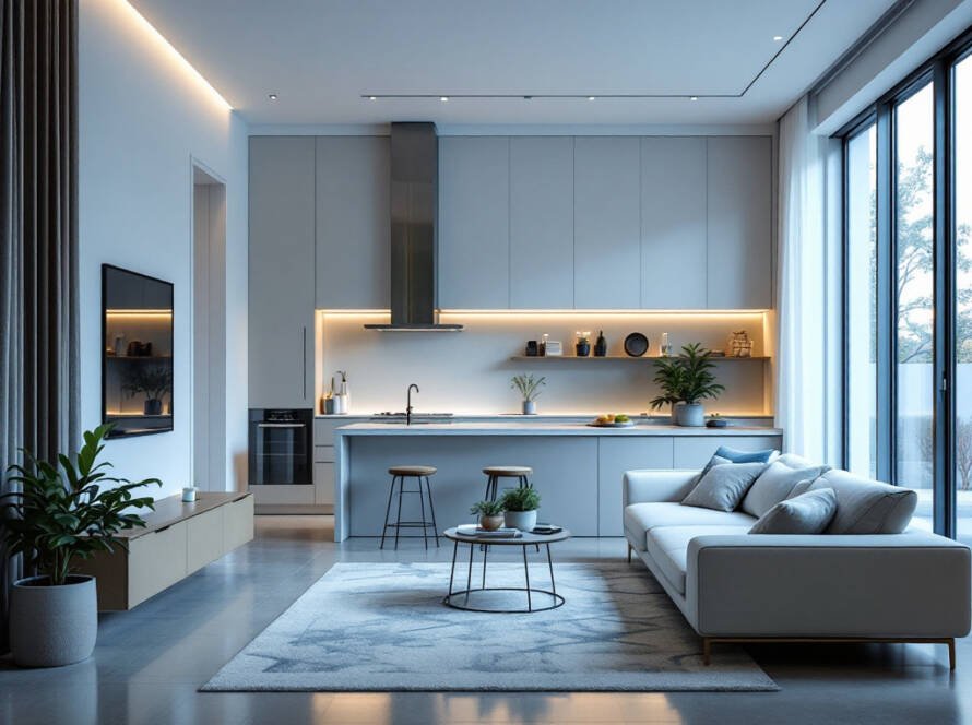 Modern and contemporary design in a Boston home improvement by expansion service.