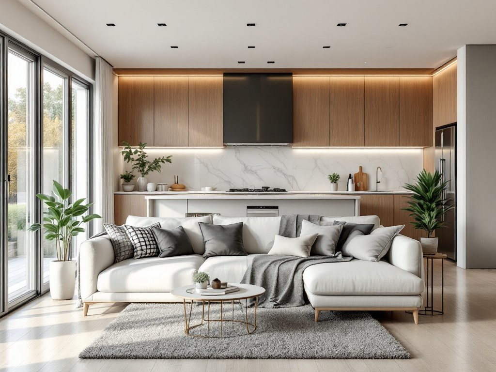 Boston Flooring Installations - Skilfully Blending Contemporary & Modern Designs for Your Building Solutions. Alternative text: Modern and contemporary flooring installation in Boston, the comprehensive solution for your building.