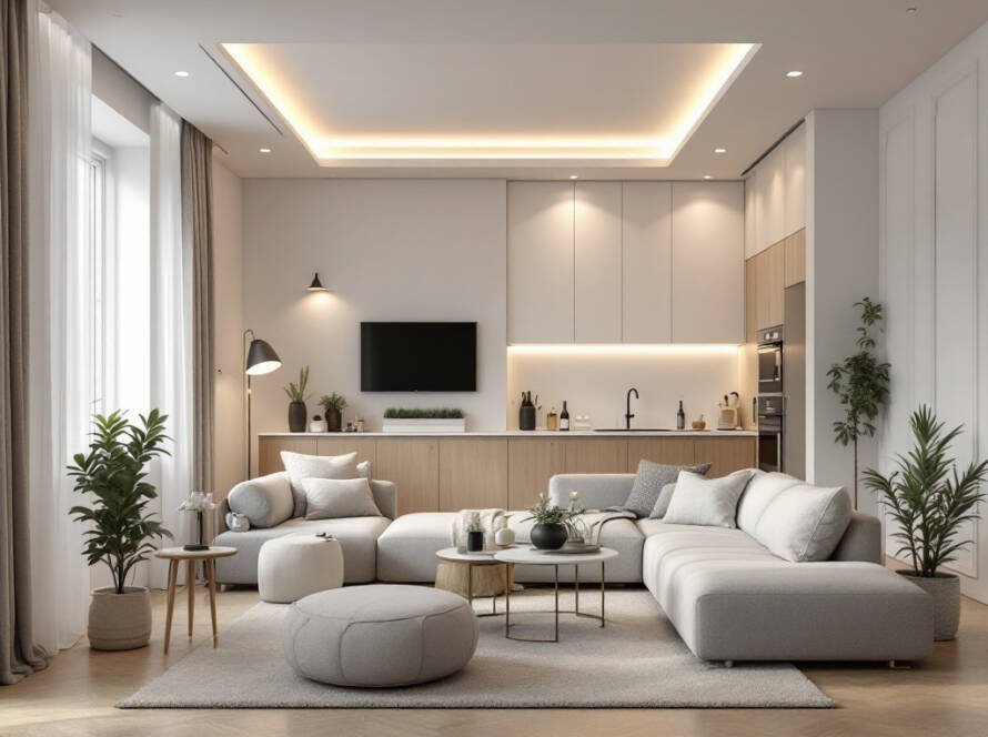 Modern and stylish floor installation in Boston, turning dream houses into reality.