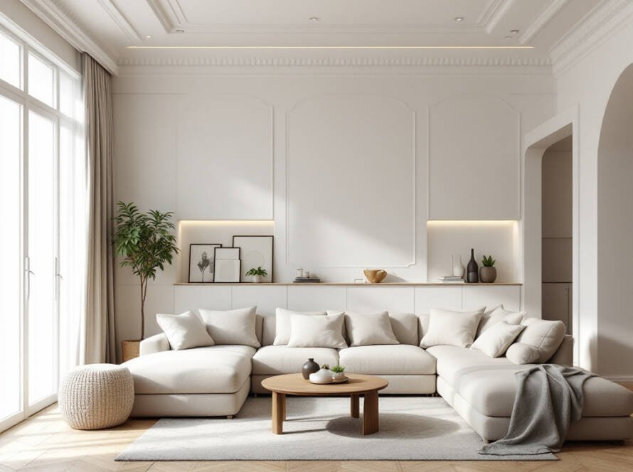 A photo of Boston home renovation services with a modern, contemporary design.